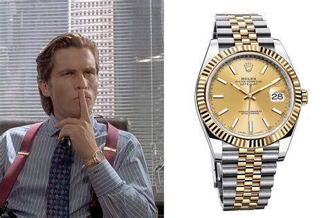 rolex american psycho